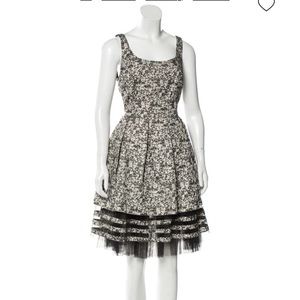 Noir Sachin & Babi A Line cocktail tulle dress